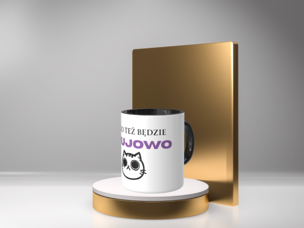 Śmieszny Kubek Niegrzeczne - Jutro też będzie chujowo